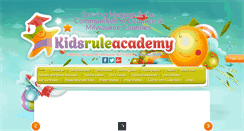 Desktop Screenshot of kidsruleacademy.com